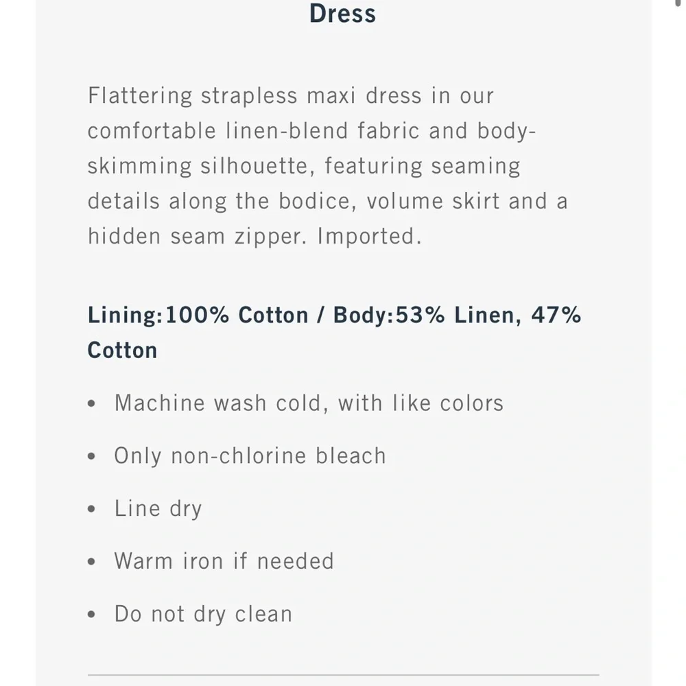 Abercrombie & Fitch White Maxi Slip Dress